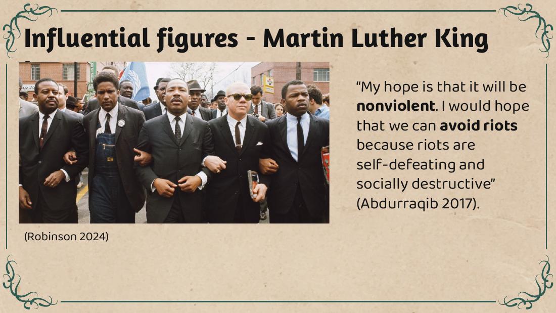Selfless Moral Courage in the Civil Rights Movement — Presentation — slide 6