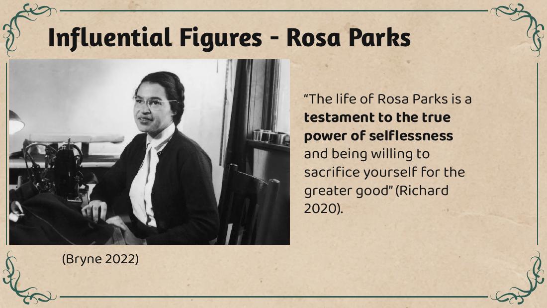 Selfless Moral Courage in the Civil Rights Movement — Presentation — slide 8