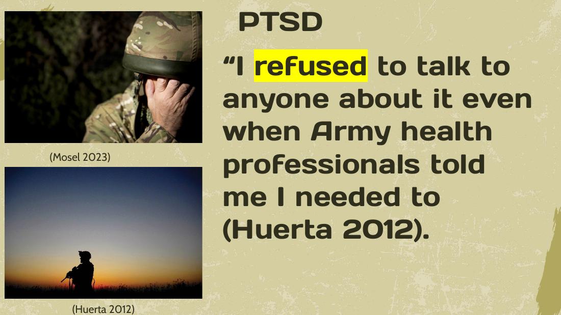 The Impacts of Wartime Experiences on Veterans — Presentation — slide 9