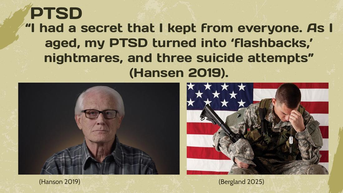 The Impacts of Wartime Experiences on Veterans — Presentation — slide 10