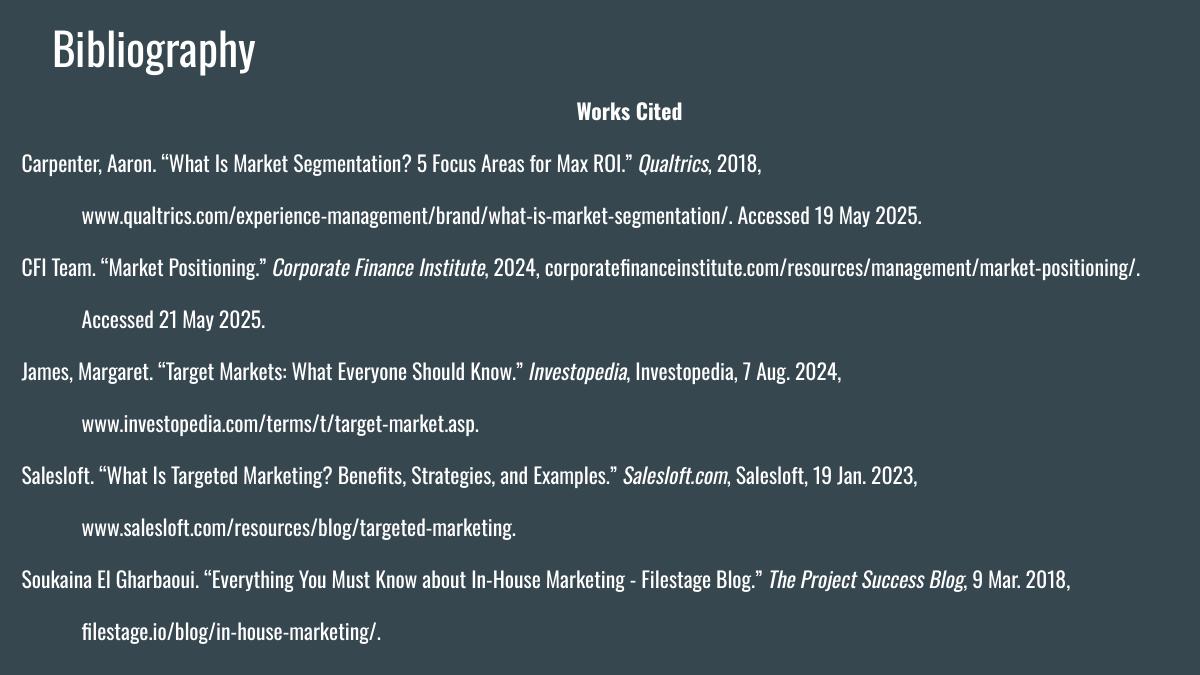 Marketing: The Three Pillars — Presentation — slide 10