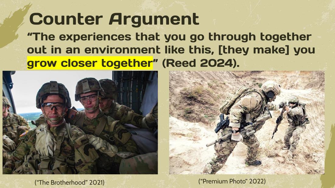 The Impacts of Wartime Experiences on Veterans — Presentation — slide 14