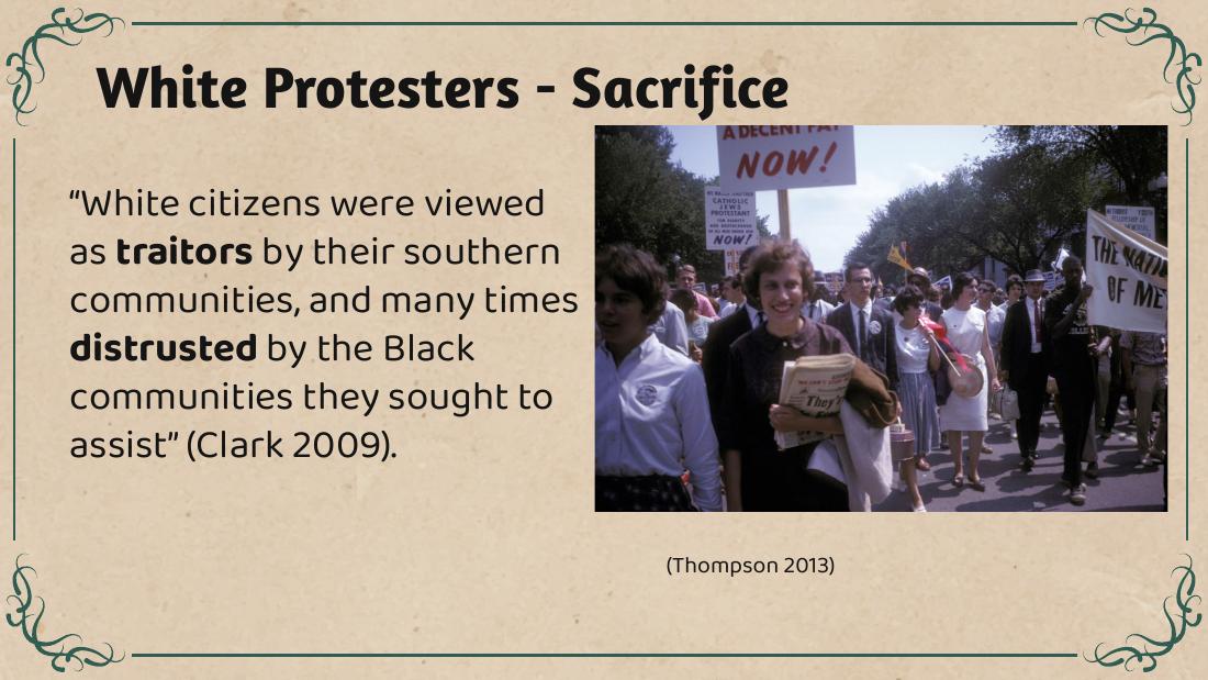 Selfless Moral Courage in the Civil Rights Movement — Presentation — slide 14