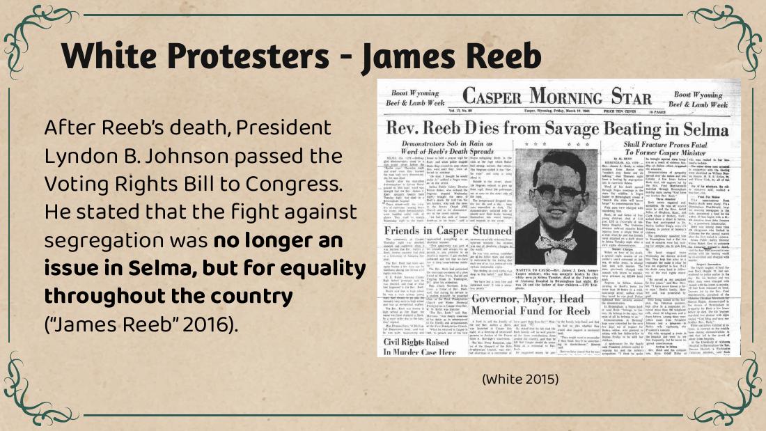 Selfless Moral Courage in the Civil Rights Movement — Presentation — slide 15