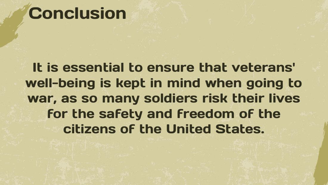 The Impacts of Wartime Experiences on Veterans — Presentation — slide 17