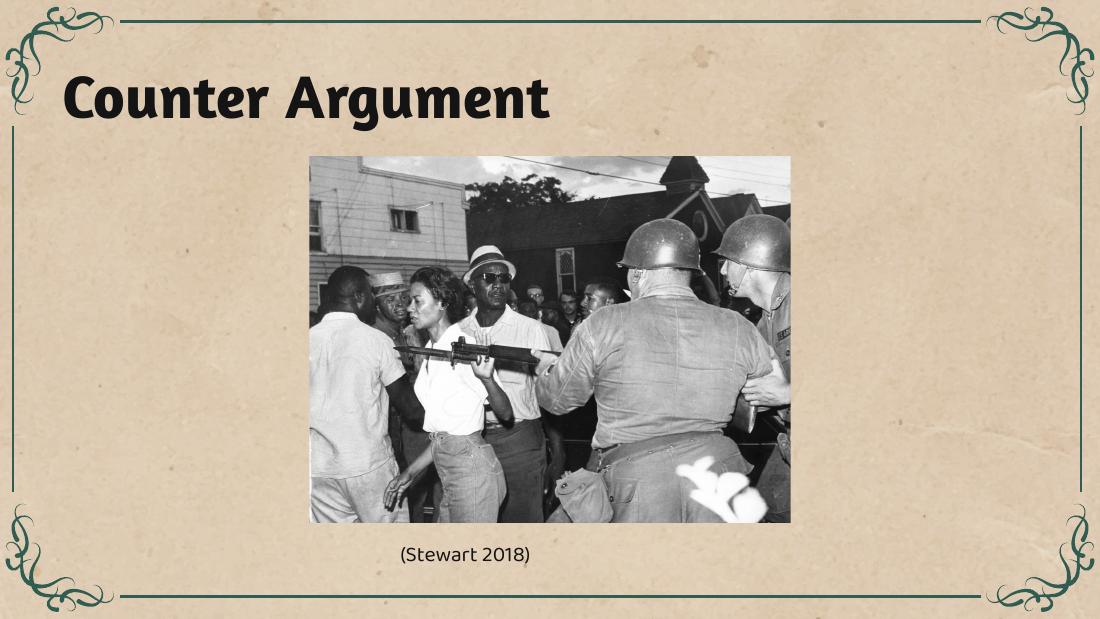 Selfless Moral Courage in the Civil Rights Movement — Presentation — slide 17